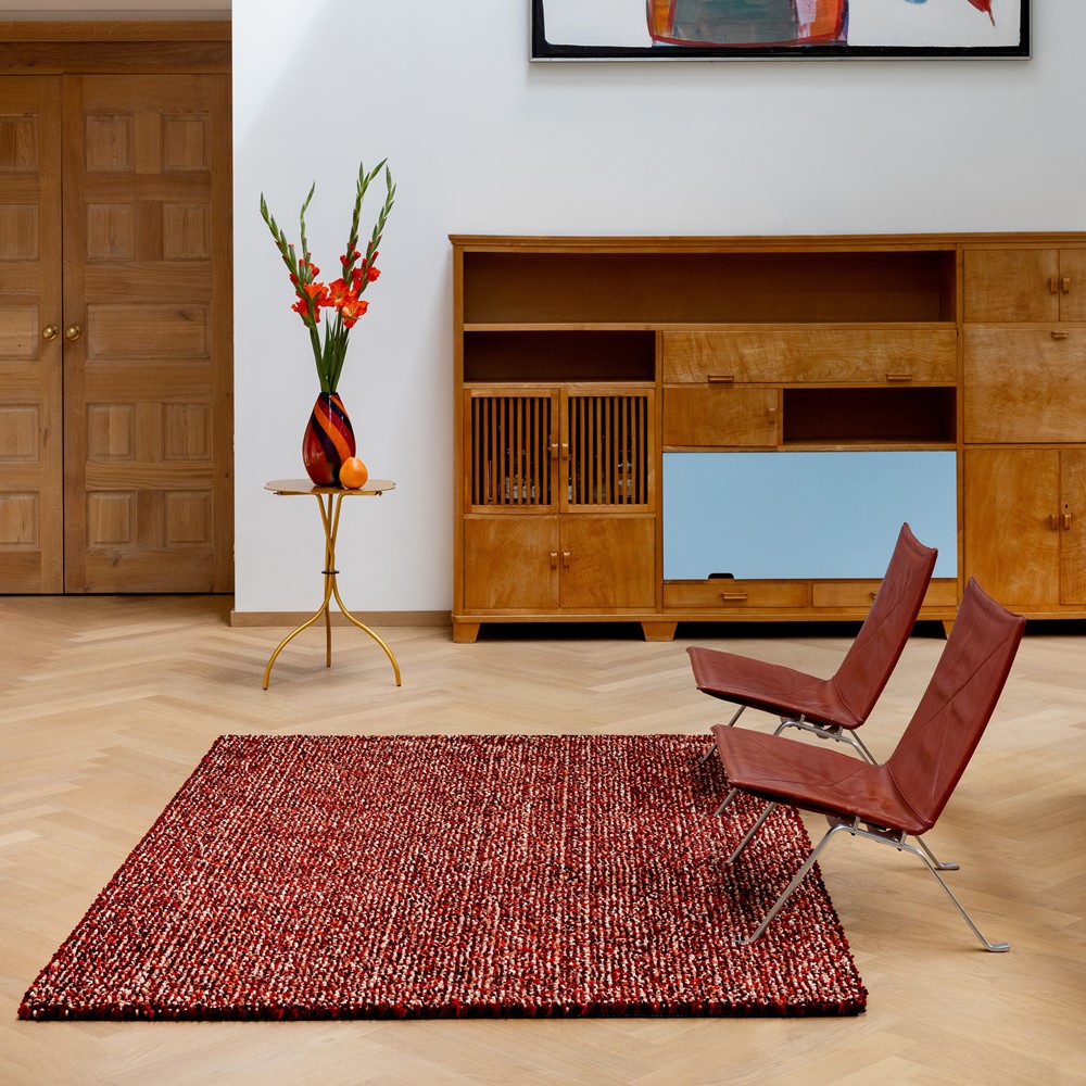 Pop Art Shaggy Rugs 66900 by Brink & Campman in Red